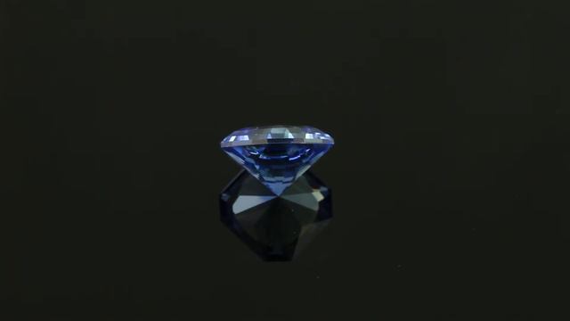 Asscher Cut Princess Blue Sapphire Loose Stone 2.30 carats 7 MM смотреть онлайн