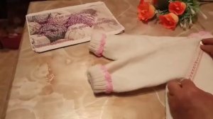 Кофточка спицами-реглан сверху на девочку 4-5 лет.