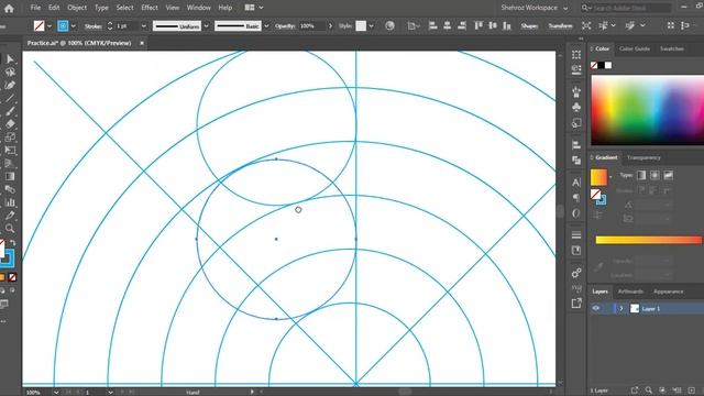Simple Logo Design in Illustrator #logodesign #easydesignvideo #illustrator