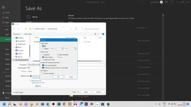 how to properly convert excel to pdf | excel file ko pdf me convert kare #excel to pdf смотреть онлайн