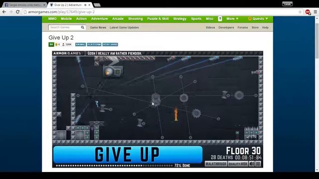 Give Up 2 - Armor Games Contest смотреть онлайн