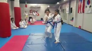 Hapkido Examen Azul para Roja