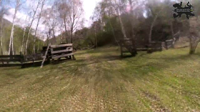 EngineTrip на горе. Покатушки по Алтаю на квадроциклах Май 2015 смотреть онлайн