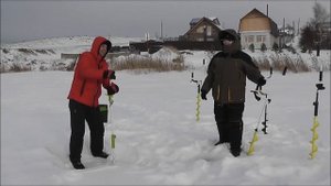 Тестирование ледобуров Mora Nova System и Iceberg Mini 130R (производство ГК "ТОНАР")