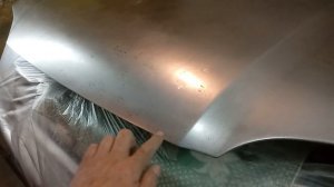 Покраска КАПОТА Нива Chevrolet Зачистка до металла.