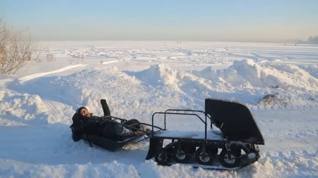 АвтоNEWS 20.01.17 Тестируем самодельный мотобуксировщик! смотреть онлайн