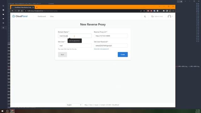 Mailcow setup on CloudPanel's Reverse Proxy смотреть онлайн