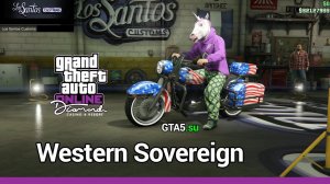 Мотоцикл Western Sovereign GTA Online - Пятый раз выпал транспорт в Казино Diamond