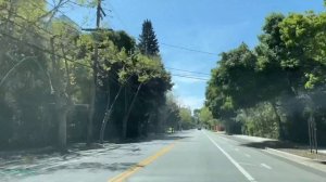 CRUISING AROUND MENLO PARK CALIFORNIA