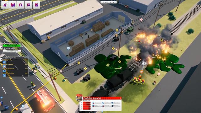 Incident Commander - СИМУЛЯТОР СЛУЖБЫ СПАСЕНИЯ