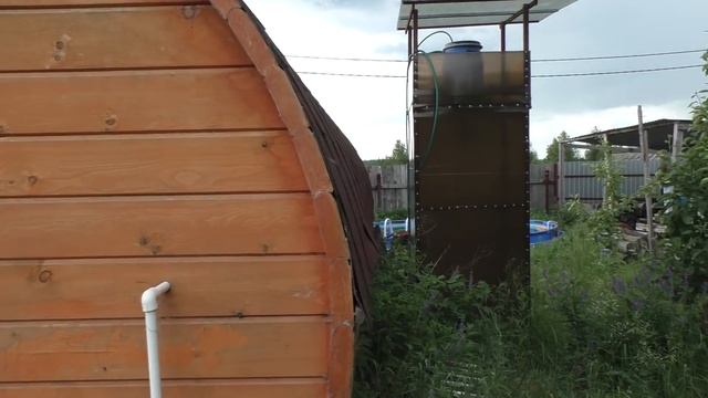 Баня-бочка спустя 5 лет. Мой отзыв смотреть онлайн