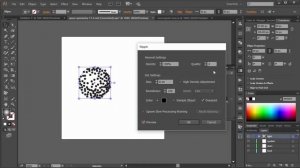 Как сделать текстуру из точек в Adobe Illustrator