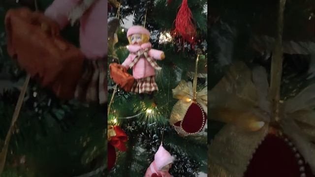 Ватные новогоднии игрушки. смотреть онлайн