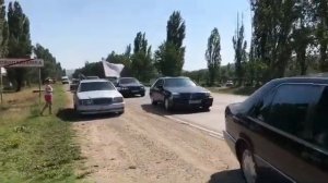 Колонна w140 Крым клуб Mercedes ??