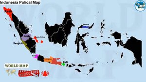 КАРТА МИР (Indonesia Map 1)