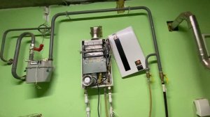 Газовый проточный водонагреватель Лемакс с турбиной,  БОЛЬШЕ НЕ ЗАМЕРЗАЕТ !!! Ура !!! -32 не страшн