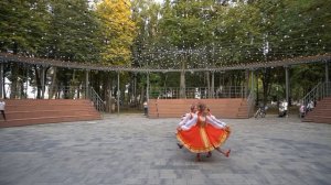 Русский народный танец "Девичий перепляс"