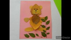 Осенние поделки из листьев.