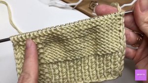 КАК СВЯЗАТЬ ЦЕЛЬНОВЯЗАНУЮ ПЛАНКУ ДЛЯ КОФТЫ, КАРДИГАНА