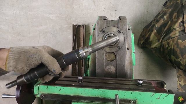 Вертикально фрезерная головка для фрезерного станка (ВФГ для НГФ-110) | Часть 2 смотреть онлайн