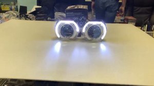 Светодиодные маски для линз BMW стиль 2.0