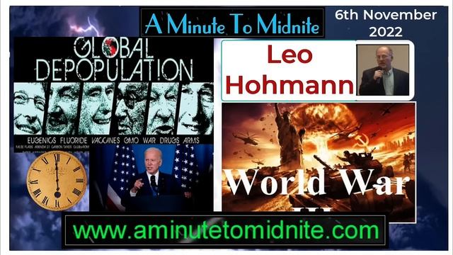 Globalists Making Final Push for Depopulated One-World Order - Leo Hohmann смотреть онлайн