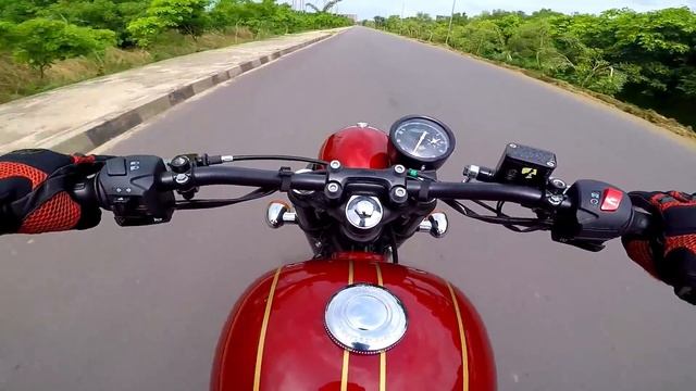 Jawa 42 BS6 First Ride Review Exhaust Note MotoVlog #Bikes@Dinos смотреть онлайн