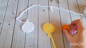 Секреты плоского круга из плюшевой пряжи