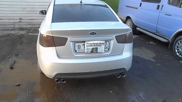 Kia Cerato - тюнинг выхлопной системы смотреть онлайн