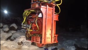 Завершили ремонт вибропогружателя MOVAX SP60