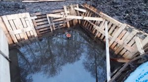 Идет подготовка Пруда и защита от серой цапли перед запуском Форели.  УЗВ, Пруд (Teich, Trout, Pond