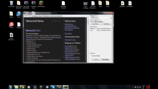 Free MineCraft cracked 1.6.2 fixed launcher!!! смотреть онлайн