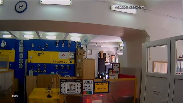 Купольная AHD-M камера CO-DH01-009. Офис день. смотреть онлайн