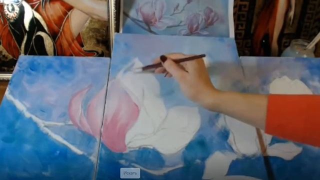 Creating a modular picture. Создание модульной картины. смотреть онлайн