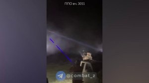 Как сбивают атаки БПЛА Шахед ночью