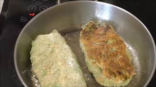 КАПУСТНЫЙ ШНИЦЕЛЬ, Надо всего 3 ИНГРЕДИЕНТА смотреть онлайн