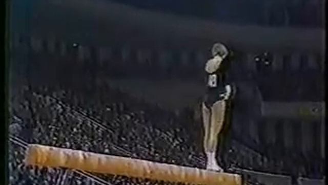 Steffi Kraker - 1981 Worlds AA - Balance Beam смотреть онлайн