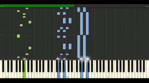 2 Pac - Lost Souls [Piano Tutorial] Synthesia | passkeypiano