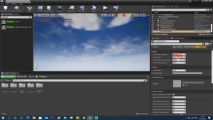 Ue4 4.26 объемные облака /UE4 Volumetric Clouds / облака в играх / разработка игр unreal engine 4