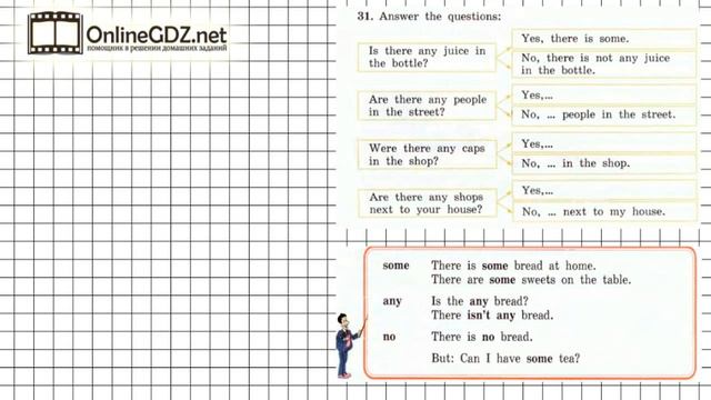 Unit 6 Section 3 Задание №31 - Английский язык "Enjoy English" 4 класс (Биболетова) смотреть онлайн