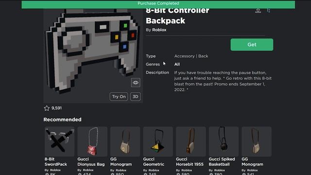 2 YENİ BEDAVA EFSANE EŞYA GELDİ ! 1 SANİYEDE ALINIYOR ! ROBLOX Tommy Play & 8-Bit Controller смотреть онлайн