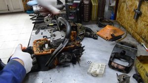 Powercraft Бензопила заклинила!Розбираєш шукаєм причину!