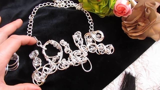 Как из проволоки сплести необычные украшения смотреть онлайн