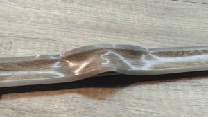 Ремонт плинтуса на кухонной столешнице (быстро и недорого)