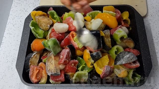 ШАШЛЫК ПО-КОРЕЙСКИ. МЯСО С ОВОЩАМИ.