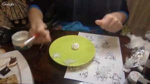 Как сделать елочную игрушку из ваты своими руками Щенок Роспись ватной игрушки Мастер класс Подарок