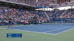 Simona Halep vs. Nicole Gibbs | US Open 2019 R1 Highlights