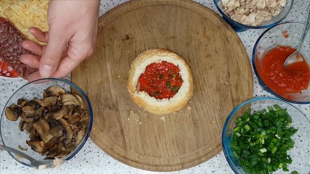 Фаршированные Булочки в Духовке КРУЧЕ чем Пицца!