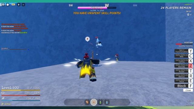 ЛУФФИ(ВТОРОЙ ГИР) И ЗОРО В БАТТЛ РОЯЛЕ ГПО|ROBLOX| смотреть онлайн