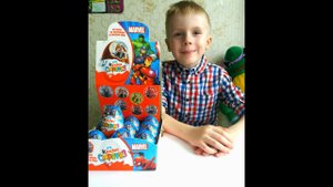 Киндер Сюрприз.Супергерои МАРВЕЛ.Kinder Surprise MARVEL.